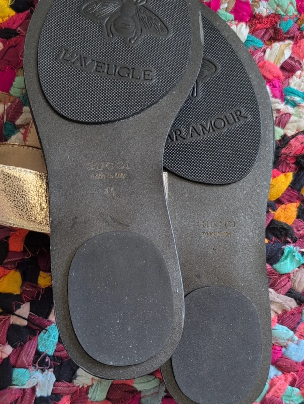 Gucci thong sandals