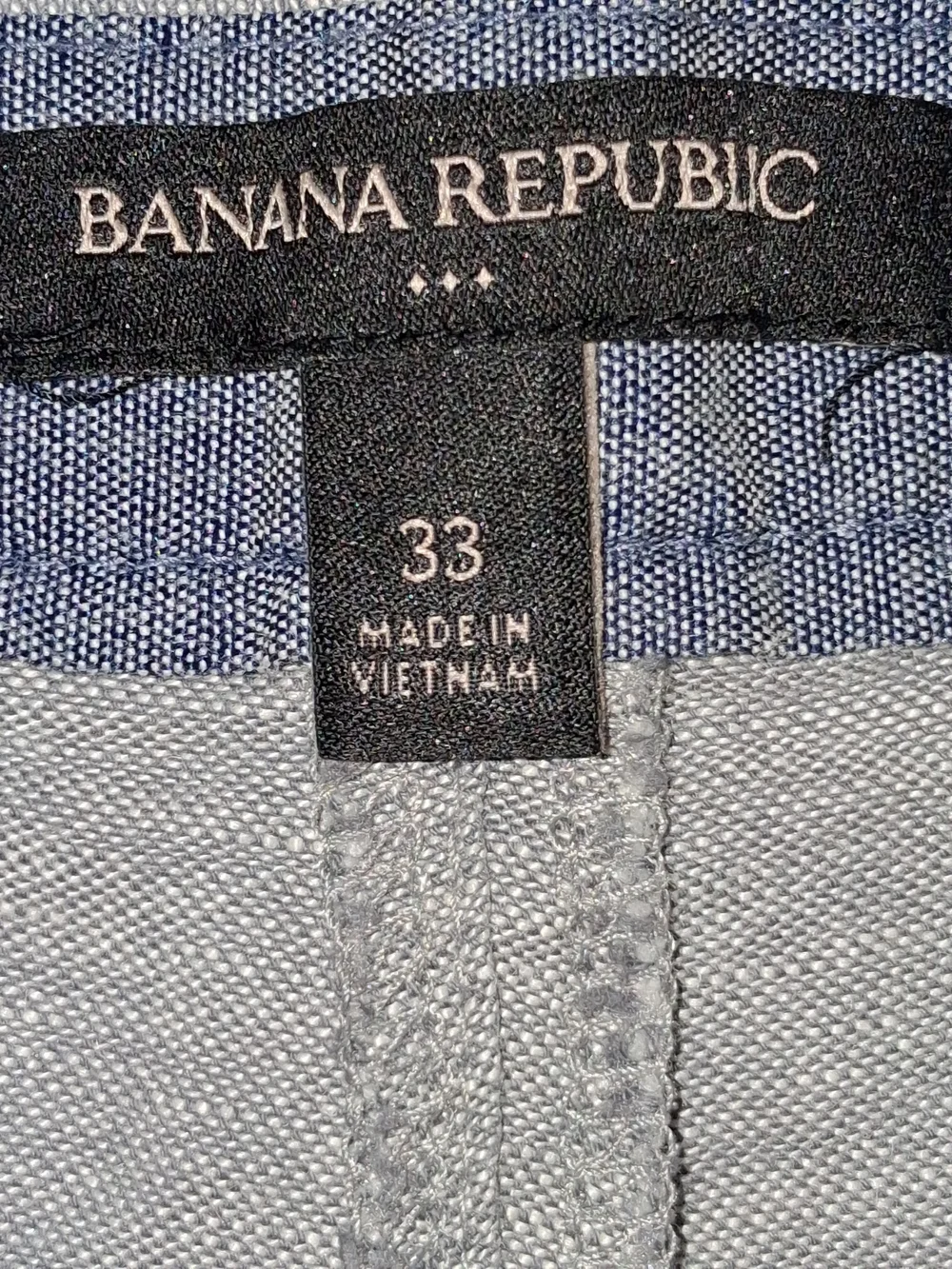 Banana Republic inseam 11in
