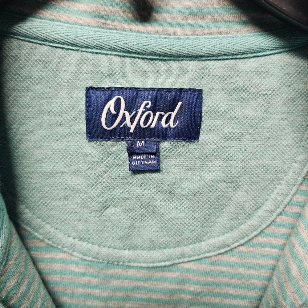 Oxford quarter zip
