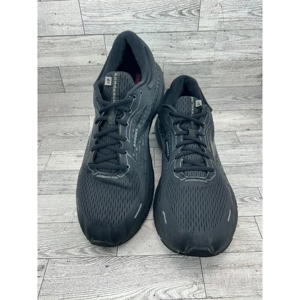 Brooks Adrenaline GTS 21 Mens Running Shoes Black 1103491D020 Size 14
