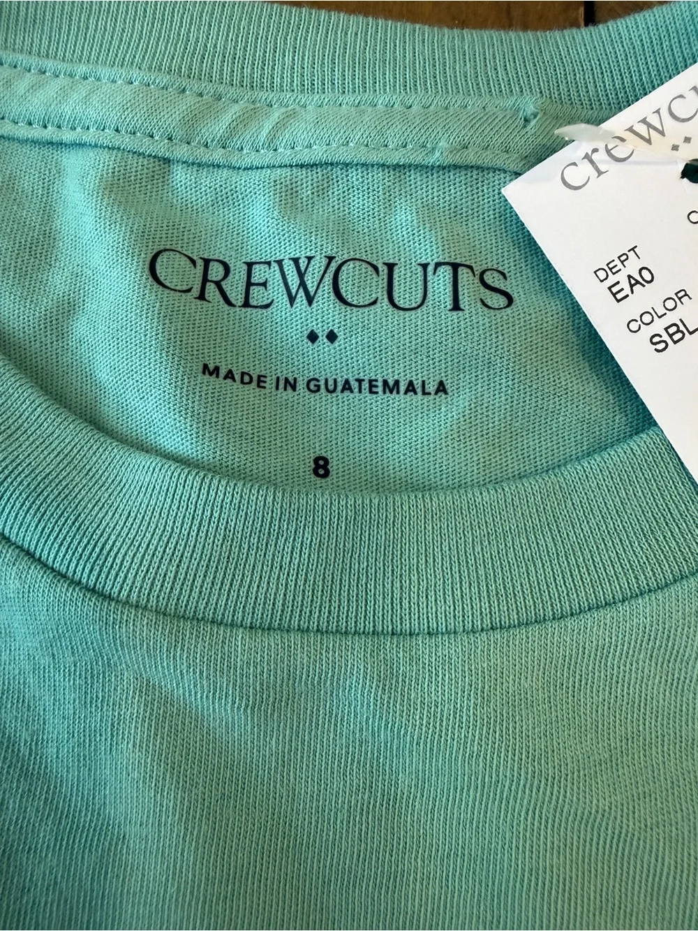 Crewcuts green pocket