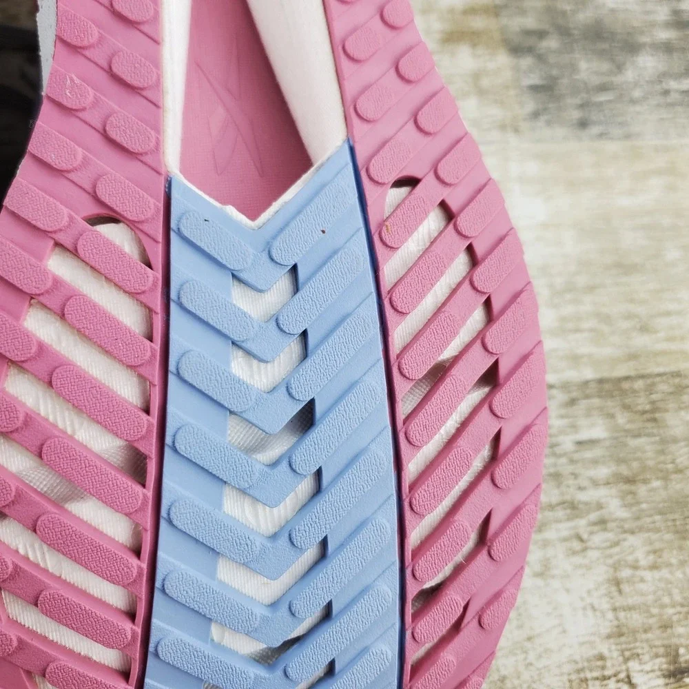 Reebok Floatzig Symmetros Womens Shoes Sz 11 Running Dusty Rose Blue Sneakers