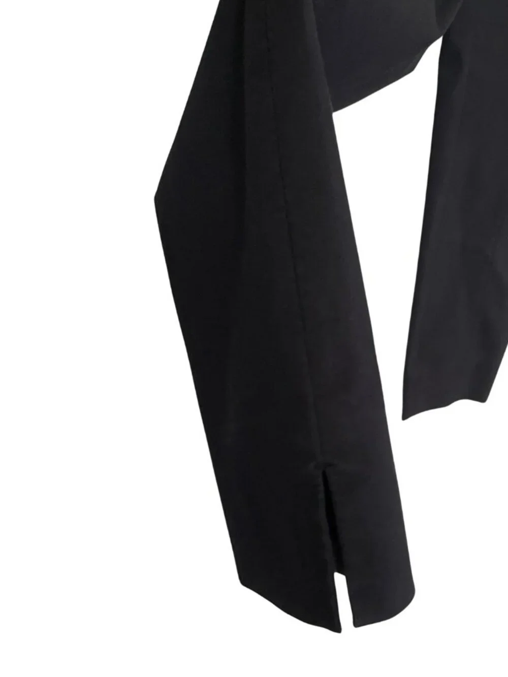 Tory Burch Callie Ankle Skinny Pant Sz 4 Black Side Zip Preppy