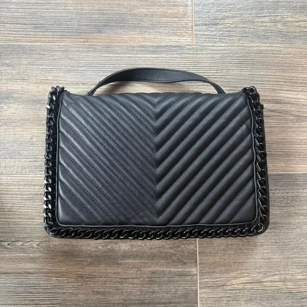 Aldo black chevron