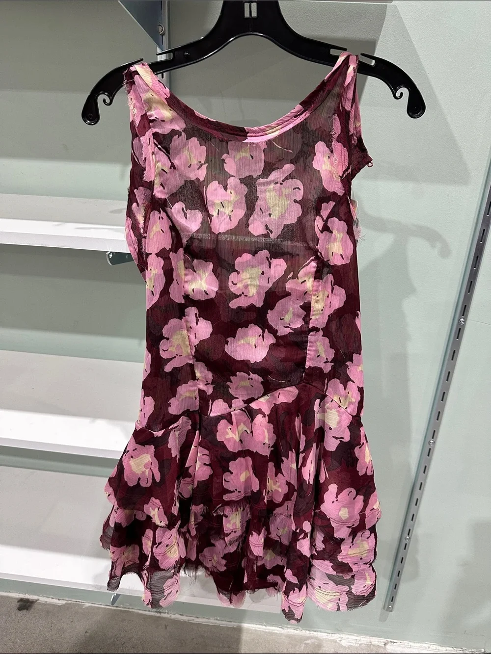 Free people Raven printed mini dress size small
