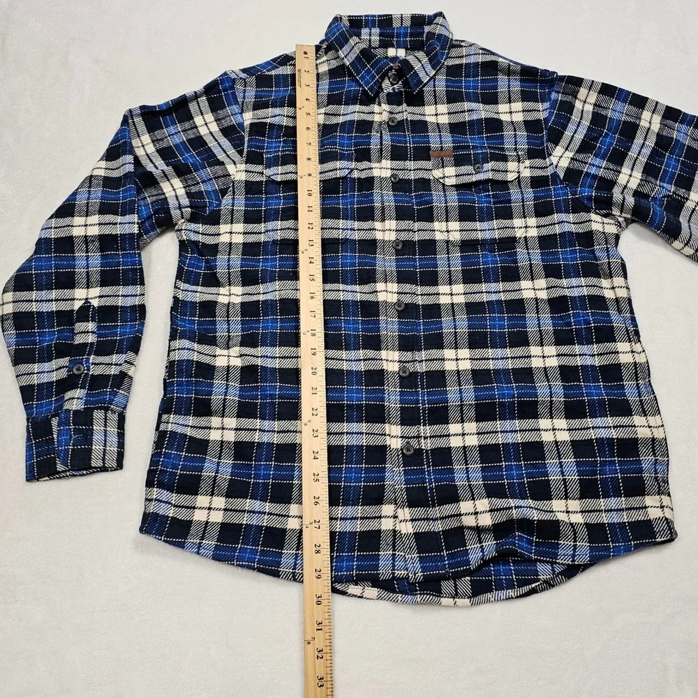Orvis flannel button