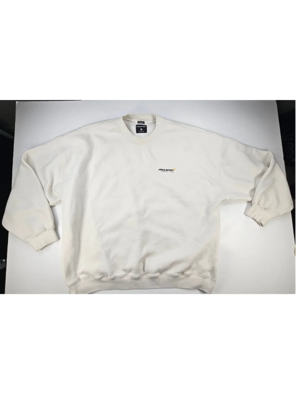 Abercrombie McLaren Formula 1 F1 2023 Sweatshirt Mens XXL Oversized Racing