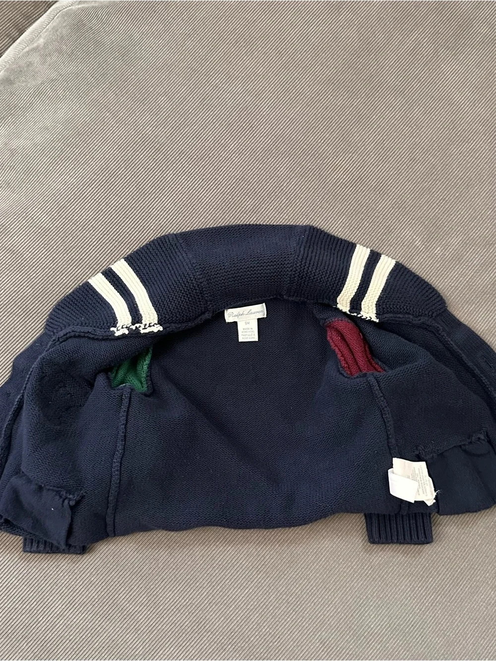 Polo Ralph Lauren navy knit