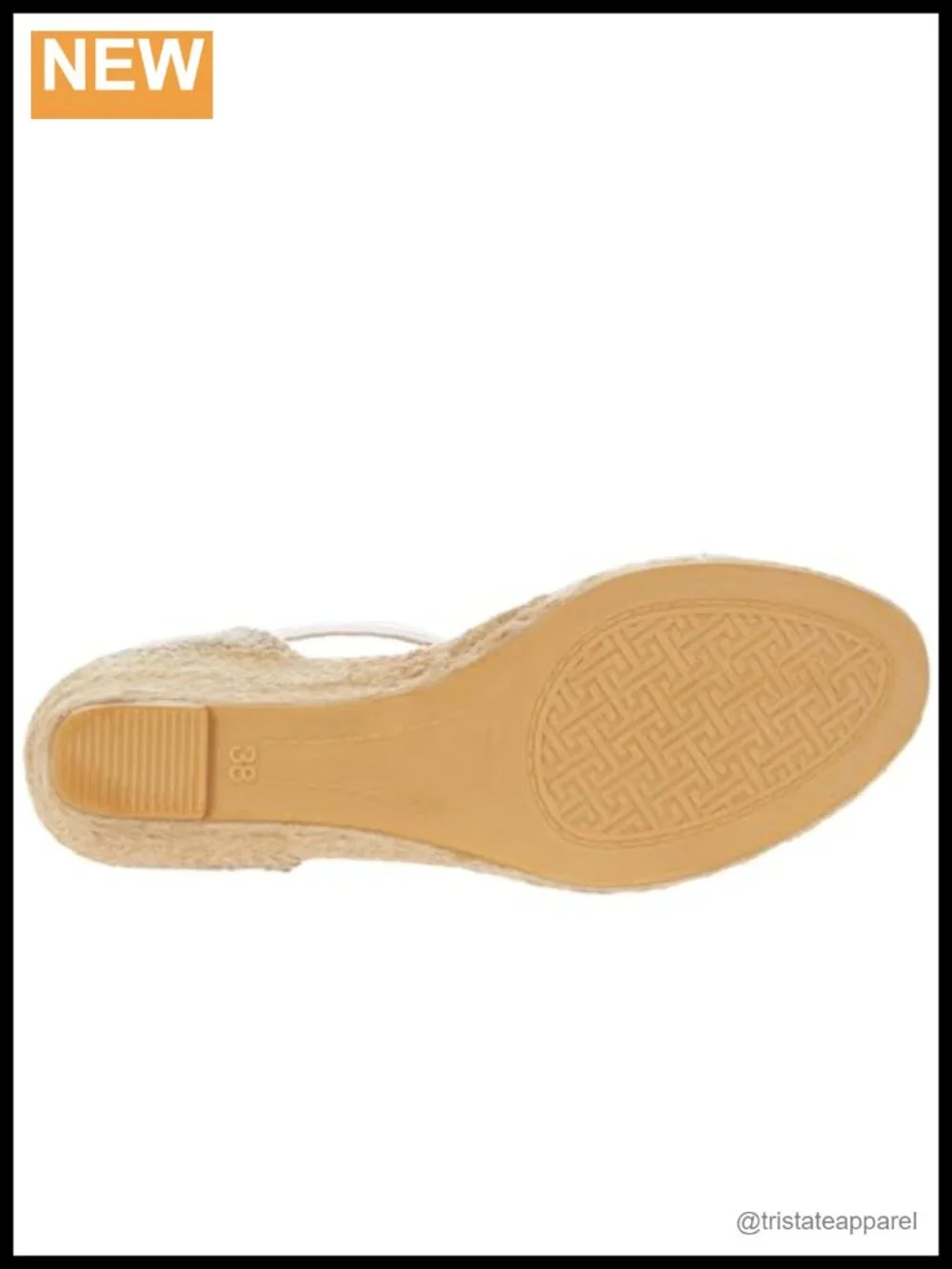 Handcrafted Leather Espadrille Wedge Sandal Made in Spain