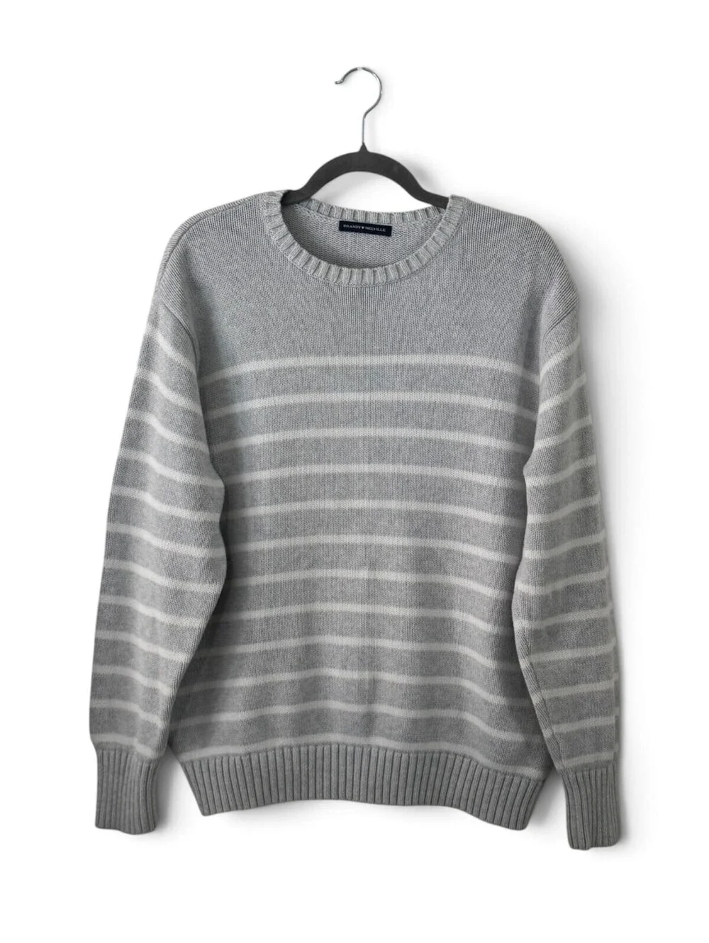 Brandy Melville Brianna Cotton Thin Stripe Sweater - One Size