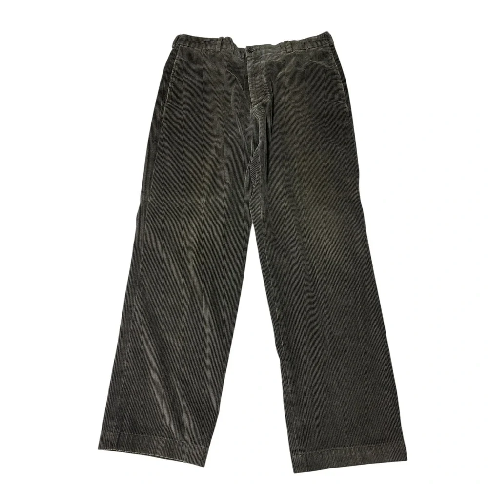 Brooks‎ Brothers 346 Corduroy Pants Mens 36x32 Brown Fabric