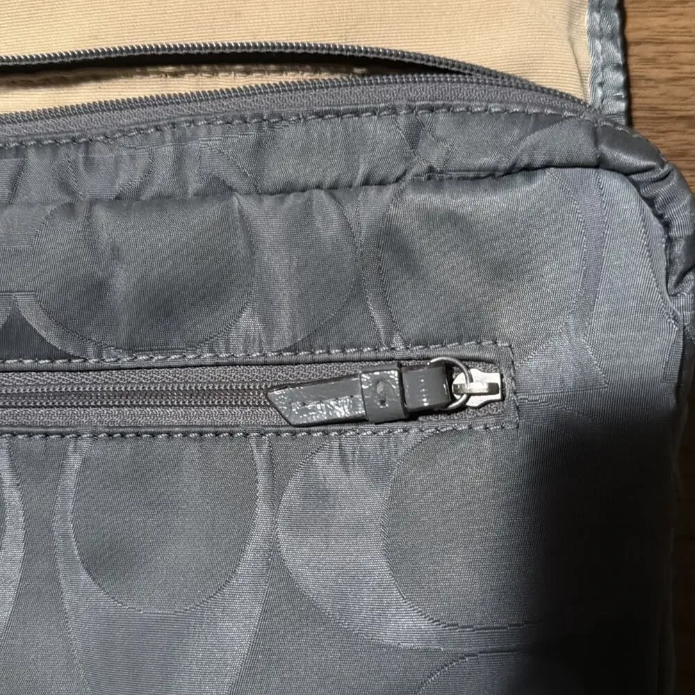 Coach signature gray