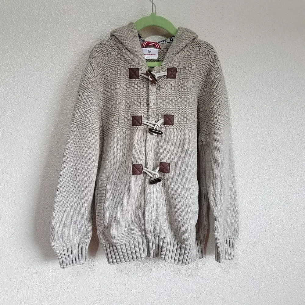 Hanna Andersson Wool Blend Hooded Cardigan