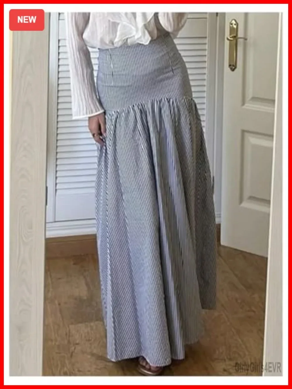 N/A striped maxi