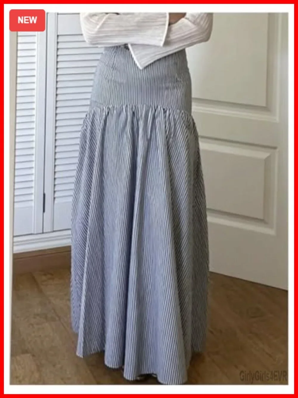 N/A striped maxi