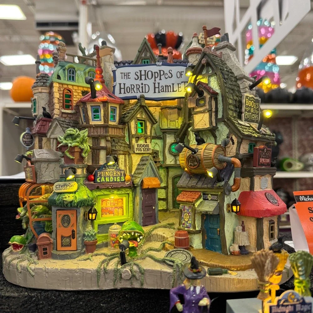 Lemax spooky town