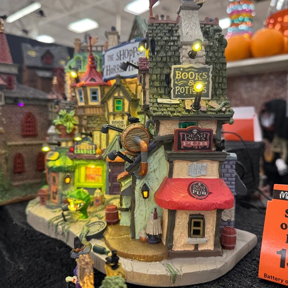 Lemax spooky town