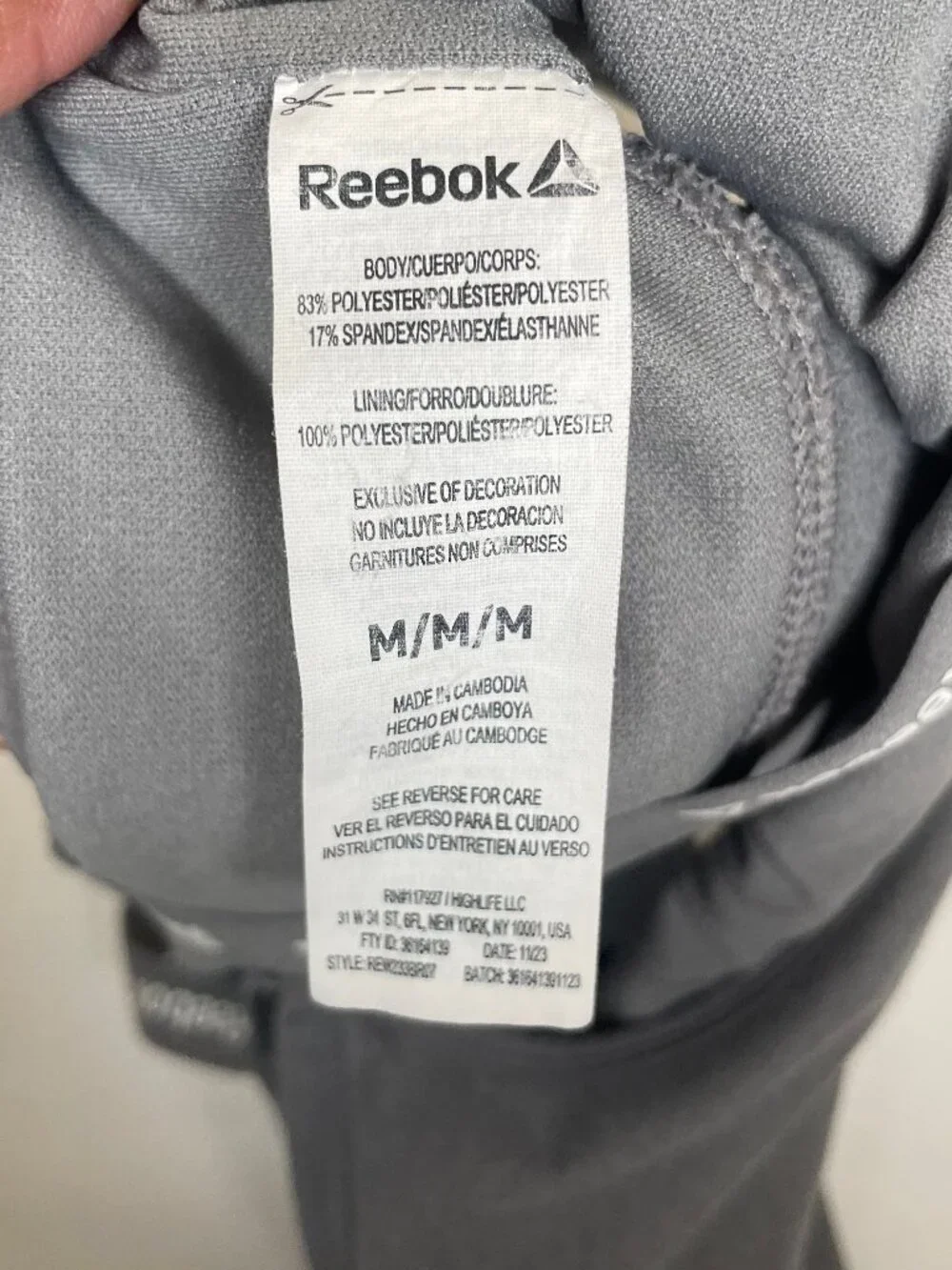 Reebok features hit