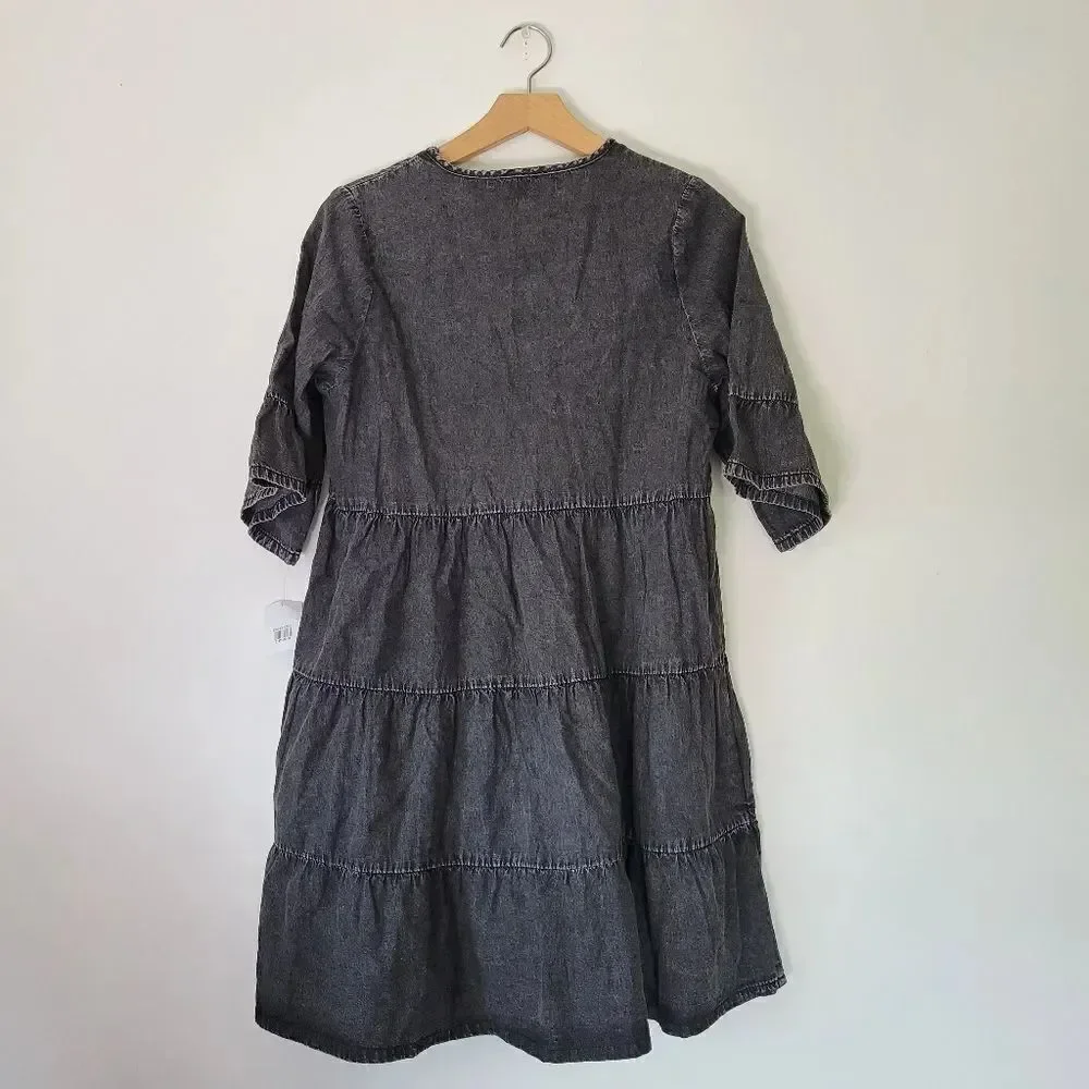 Baevely gray denim