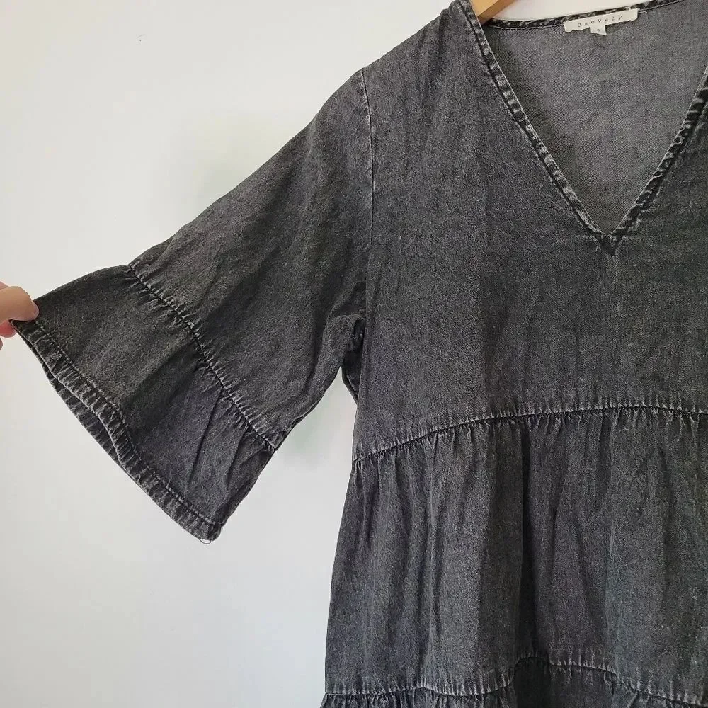 Baevely gray denim