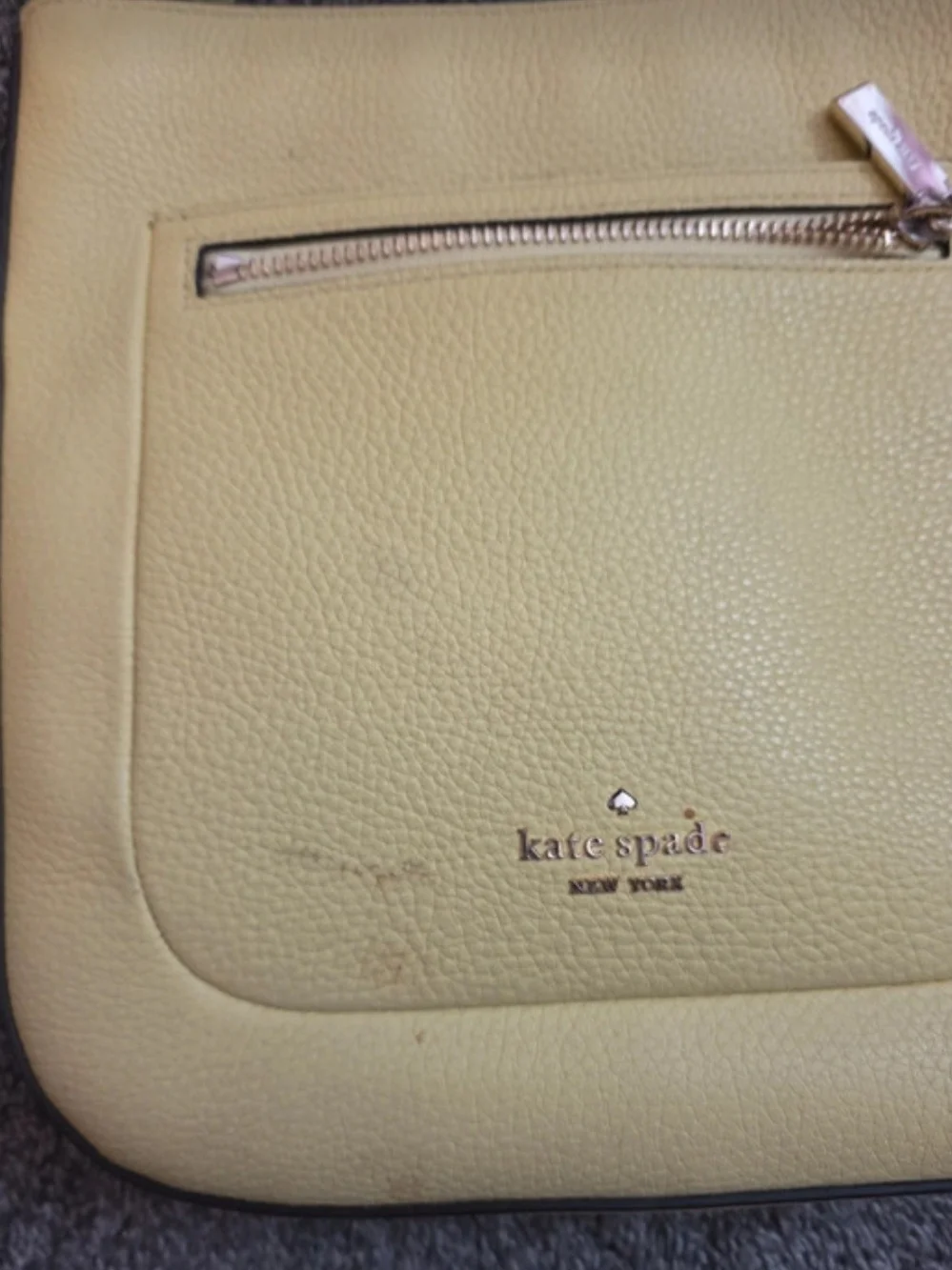 kate spade structured leather