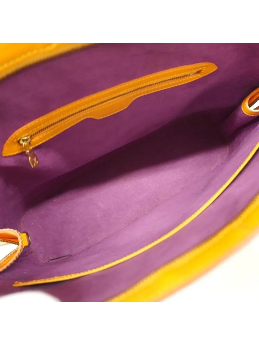 Louis Vuitton Shoulder Bag Epi Lussac Jaune