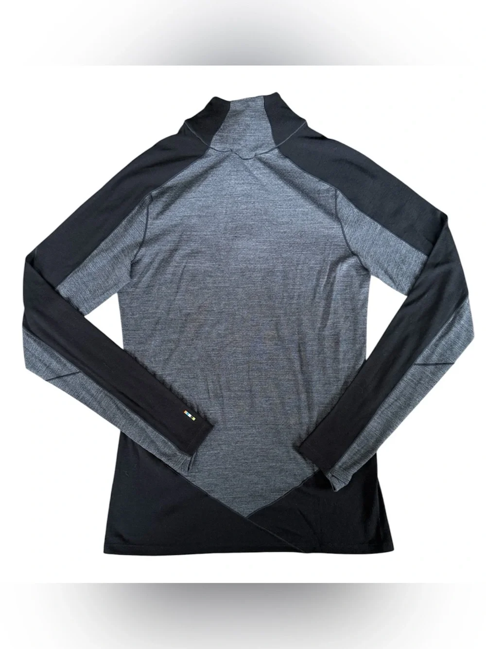 Smartwool Merino Sport 250 Black Long Sleeve 1/4 Zip Jacket Women’s Size S NWT