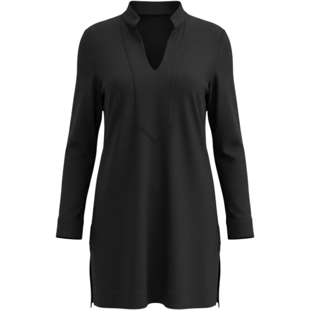 Jude Connally Tunic Top Small Black Chris Top Jude‎ Cloth Stretchy USA