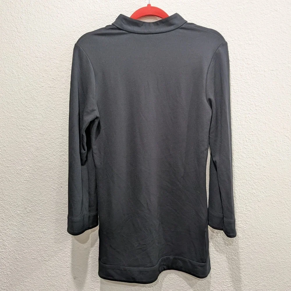 Jude Connally Tunic Top Small Black Chris Top Jude‎ Cloth Stretchy USA