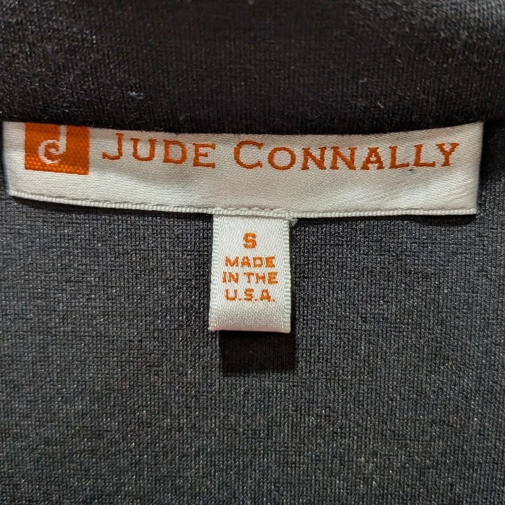 Jude Connally Tunic Top Small Black Chris Top Jude‎ Cloth Stretchy USA