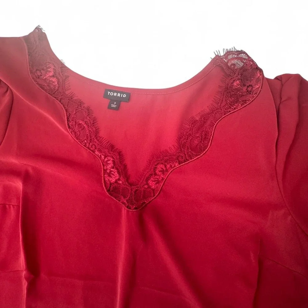 torrid deep red