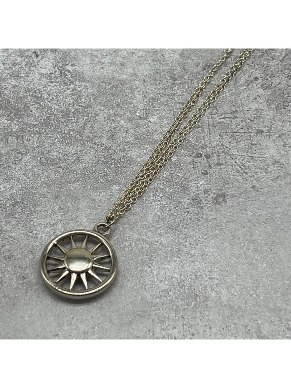 Tiffany & Co Sun Double Chain Necklace