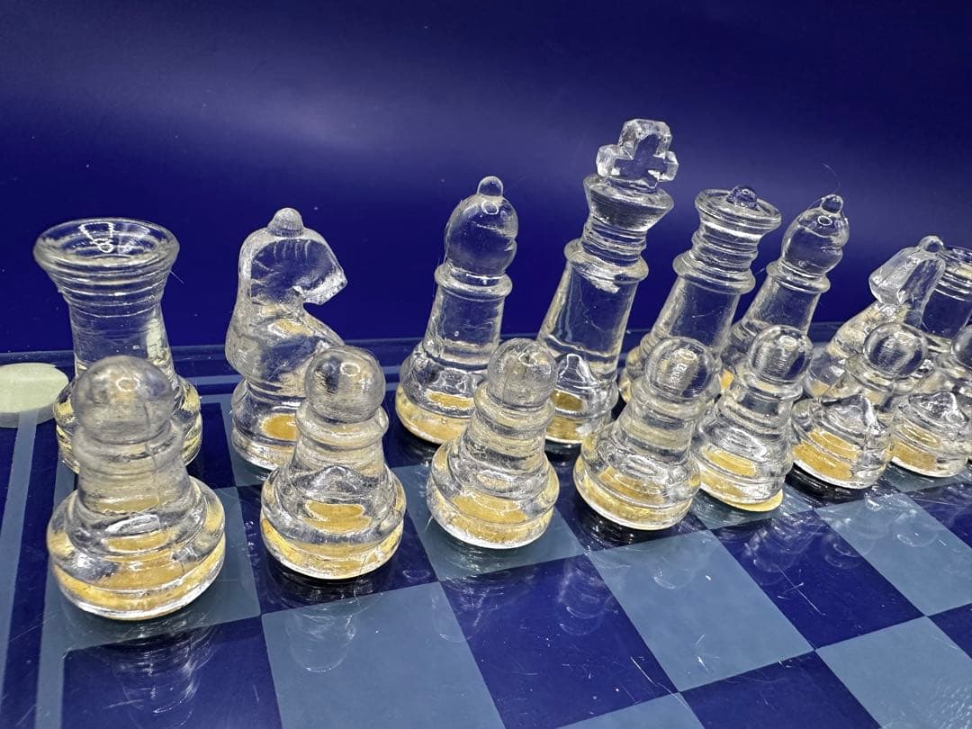 Glass Chess Set